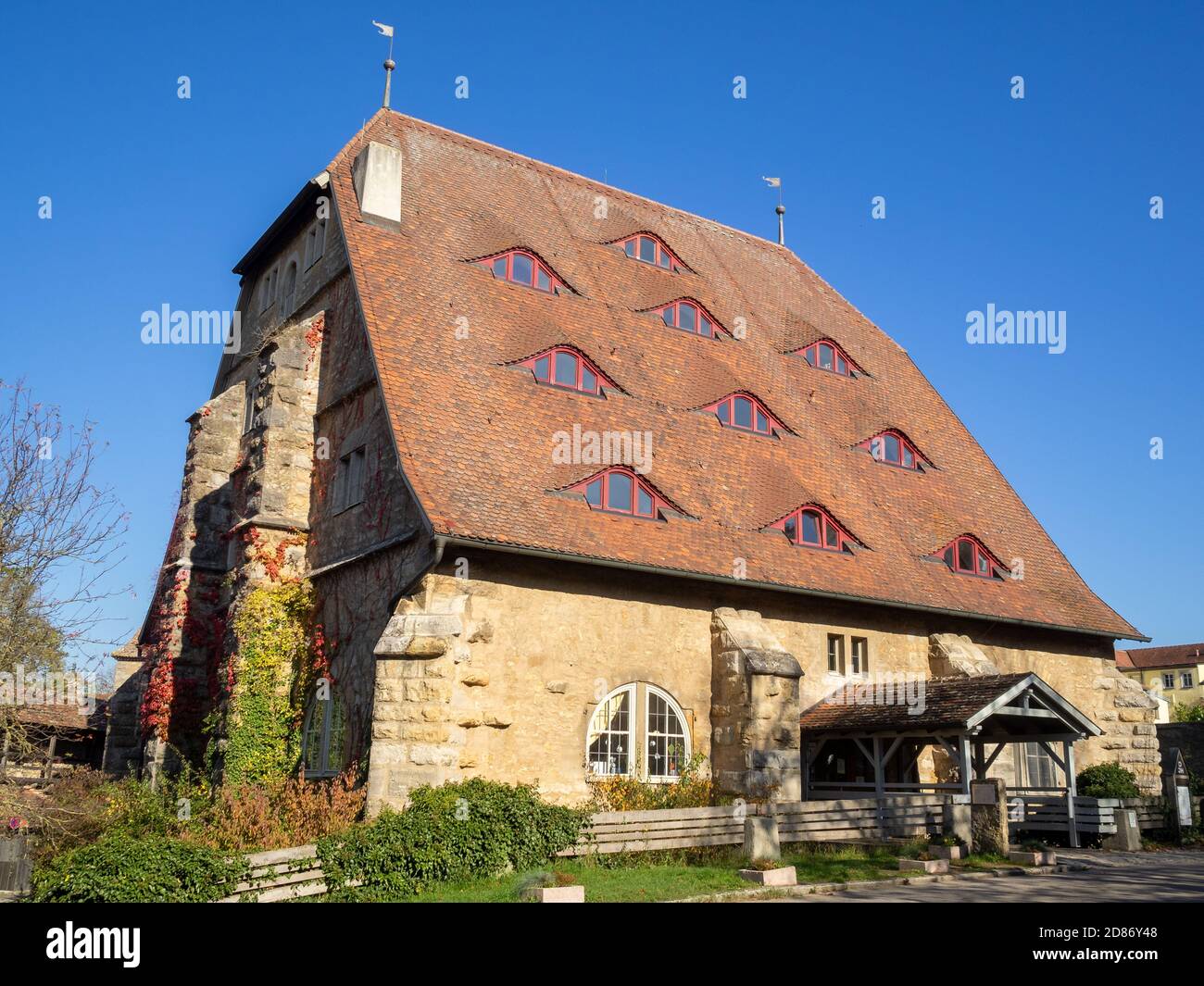 Rothenburg ob der Tauber Rossmühle Stockfoto