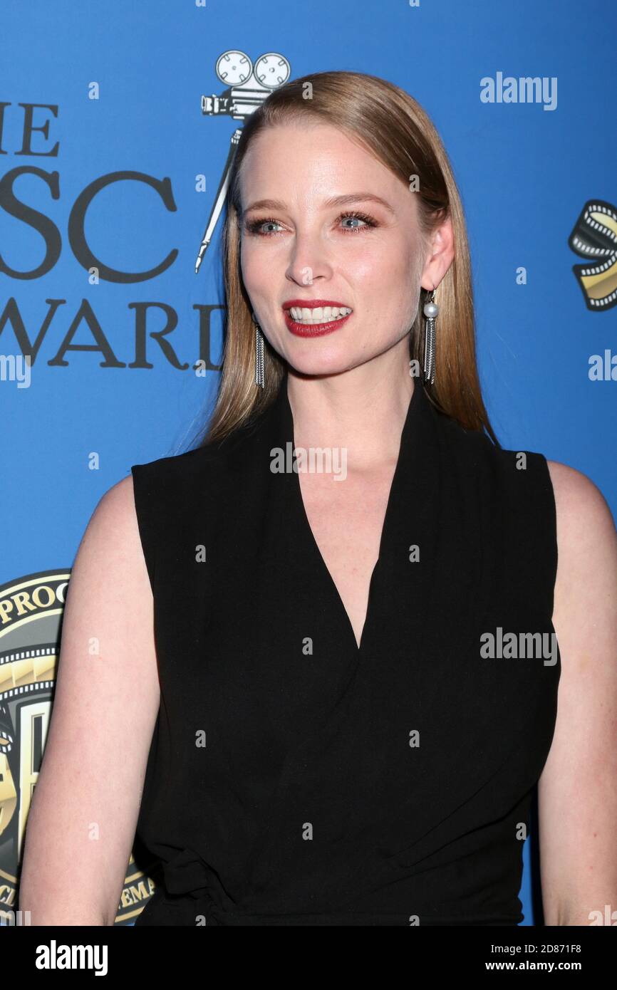 LOS ANGELES - 4. FEBRUAR: Rachel Nichols bei den 31. Annual American Society of Cinematographers Awards im Dolby Ballroom in Hollywood & Highland am 4. Februar 2017 in Los Angeles, CA Stockfoto