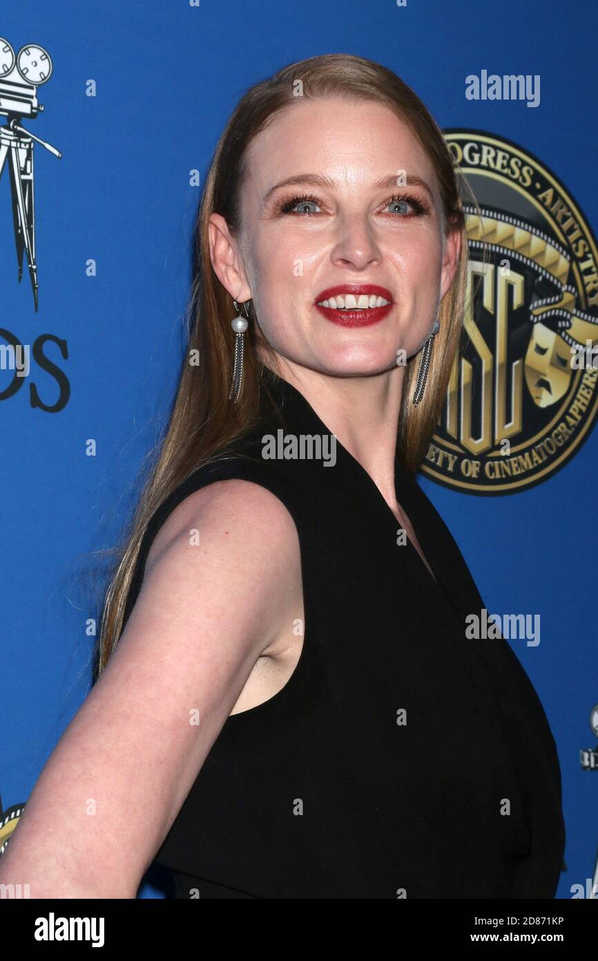 LOS ANGELES - 4. FEBRUAR: Rachel Nichols bei den 31. Annual American Society of Cinematographers Awards im Dolby Ballroom in Hollywood & Highland am 4. Februar 2017 in Los Angeles, CA Stockfoto