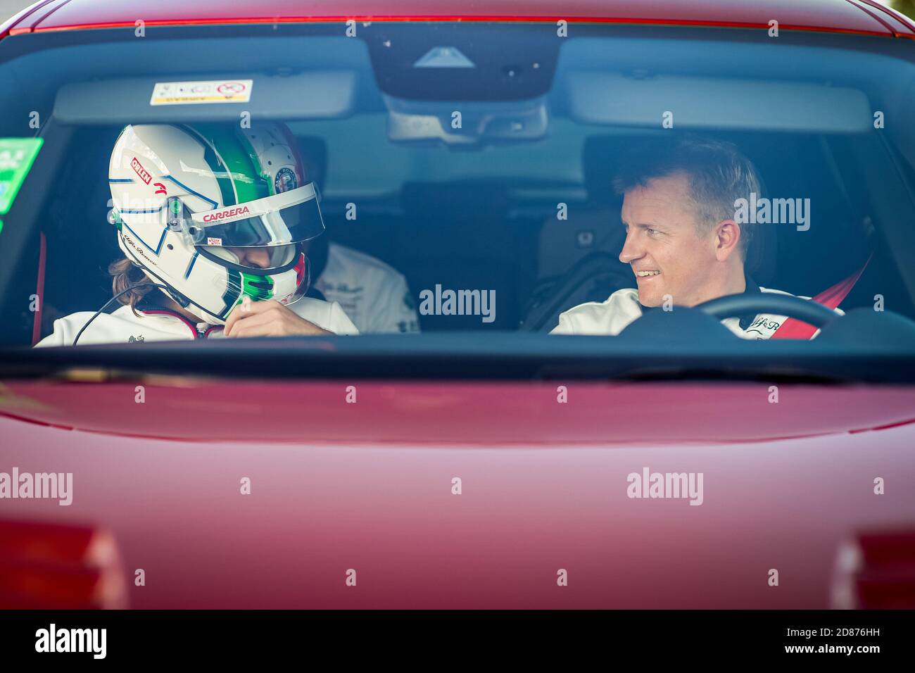 GIOVINAZZI Antonio (ita), Alfa Romeo Racing ORLEN C39, RÄIKKÖNEN Kimi (FIN), Alfa Romeo Racing ORLEN C39, Portrait während der Formel 1 Heineken Gr C Stockfoto