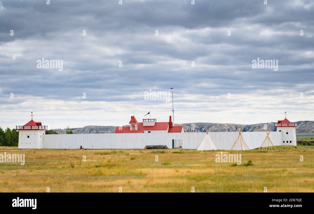 Handelsposten Fort Union National Historic Site Stockfoto