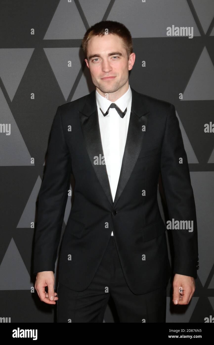 LOS ANGELES - NOV 11: Robert Pattinson bei den AMPAS 9th Annual Governors Awards im Dolby Ballroom am 11. November 2017 in Los Angeles, CA Stockfoto