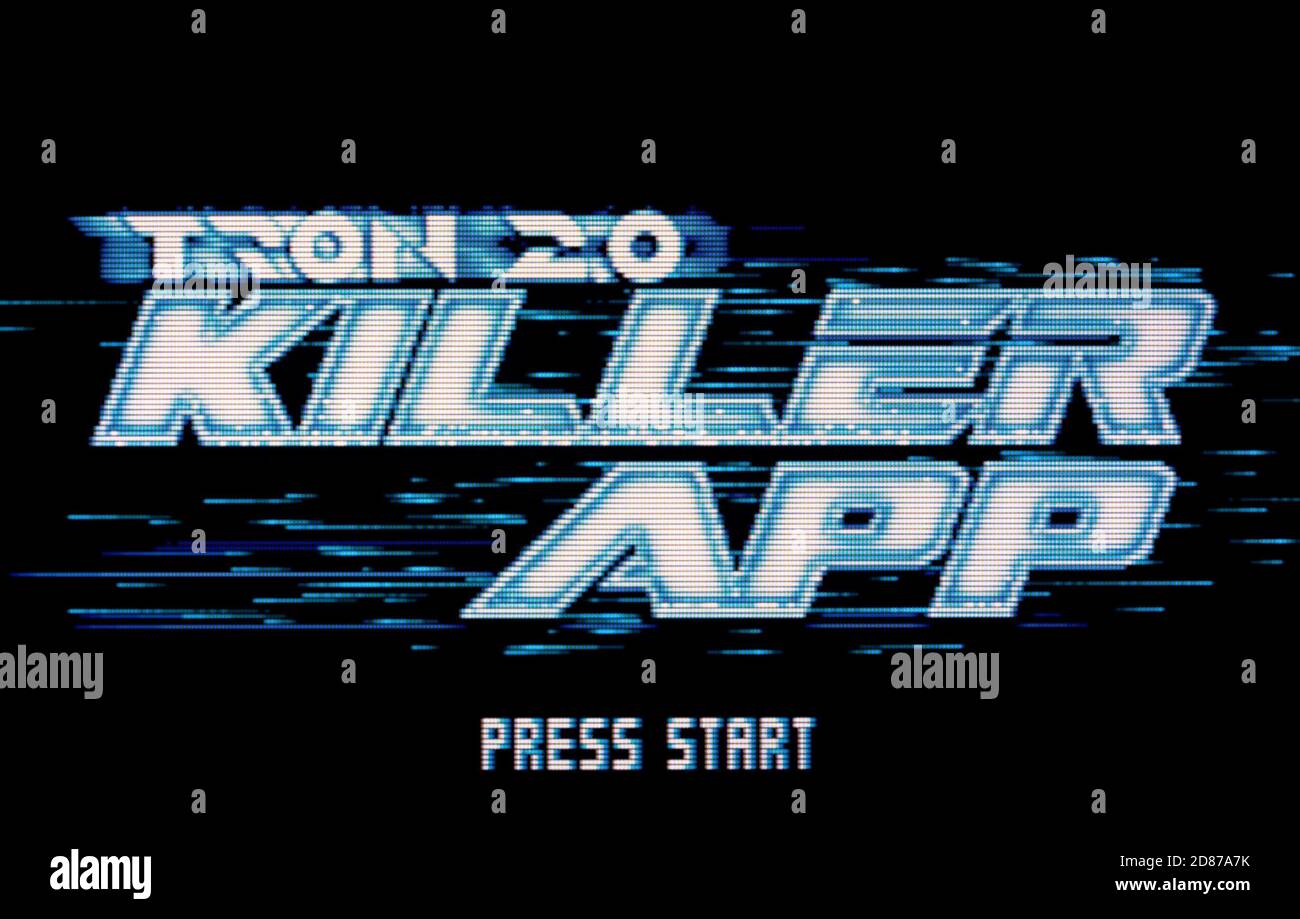 Tron 2.0 Killer App - Nintendo Game Boy Advance Videogame - nur für redaktionelle Zwecke Stockfoto