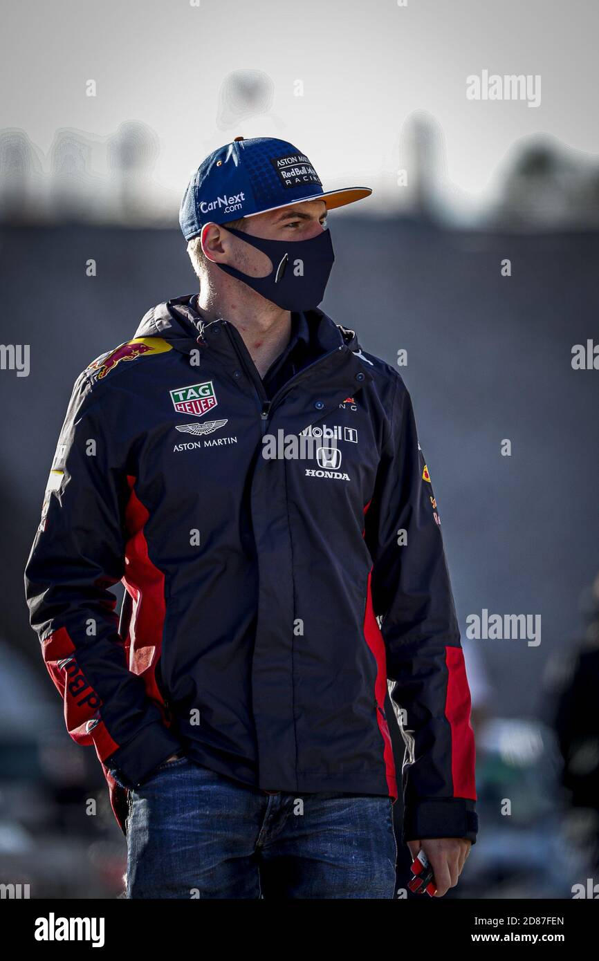 VERSTAPPEN Max (NED), Aston Martin Red Bull Racing Honda RB16, Portrait während der Formel 1 Heineken Grande PR Credit: LM/DPPI/Paulo Maria Stockfoto