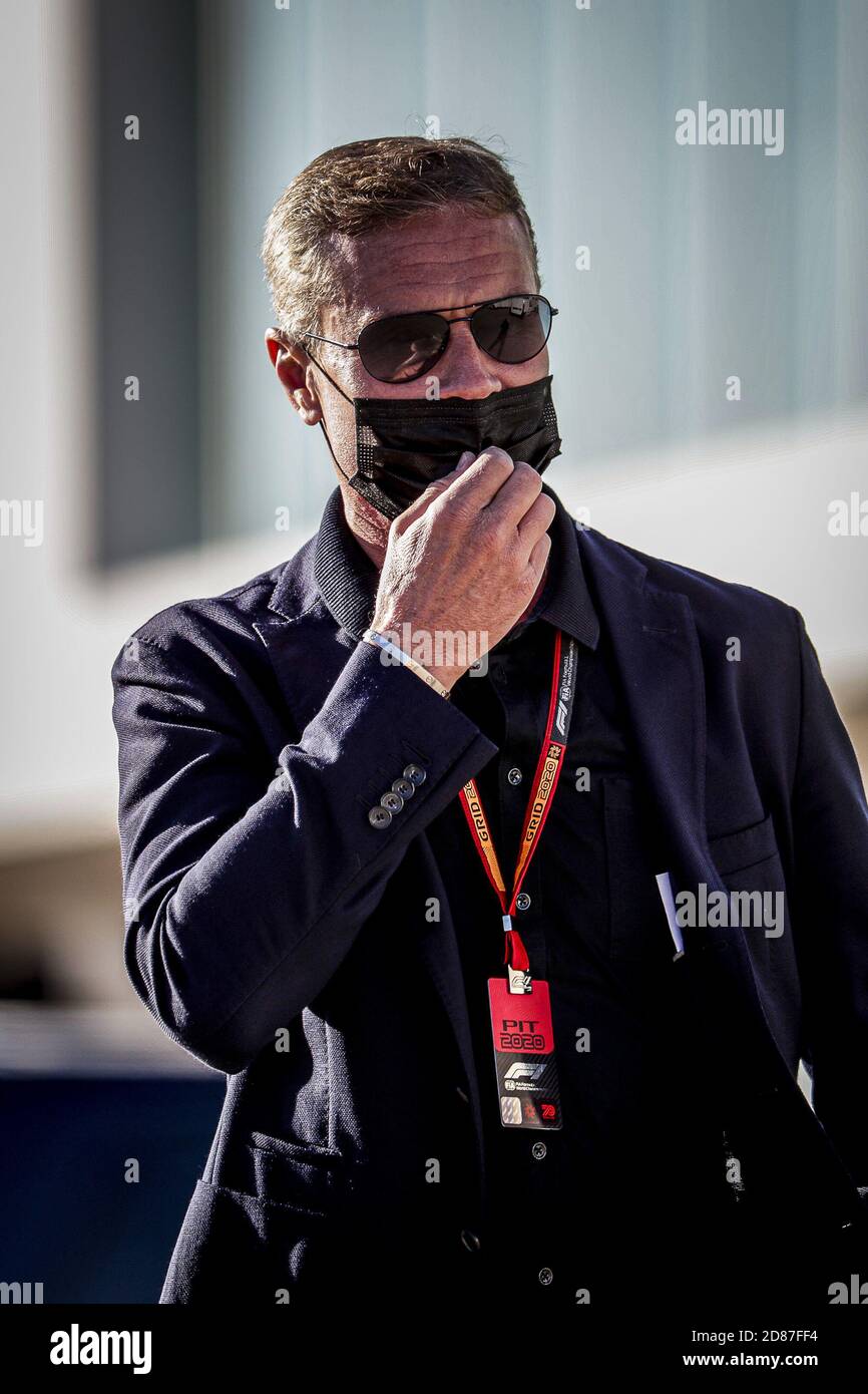 COULTHARD David (gbr), ehemaliger F1-Fahrer, Portrait während der Formel 1 Heineken Grande Pr.Mio de Portugal 2020, Portugiesischer Grand Prix, ab Oktober C. Stockfoto