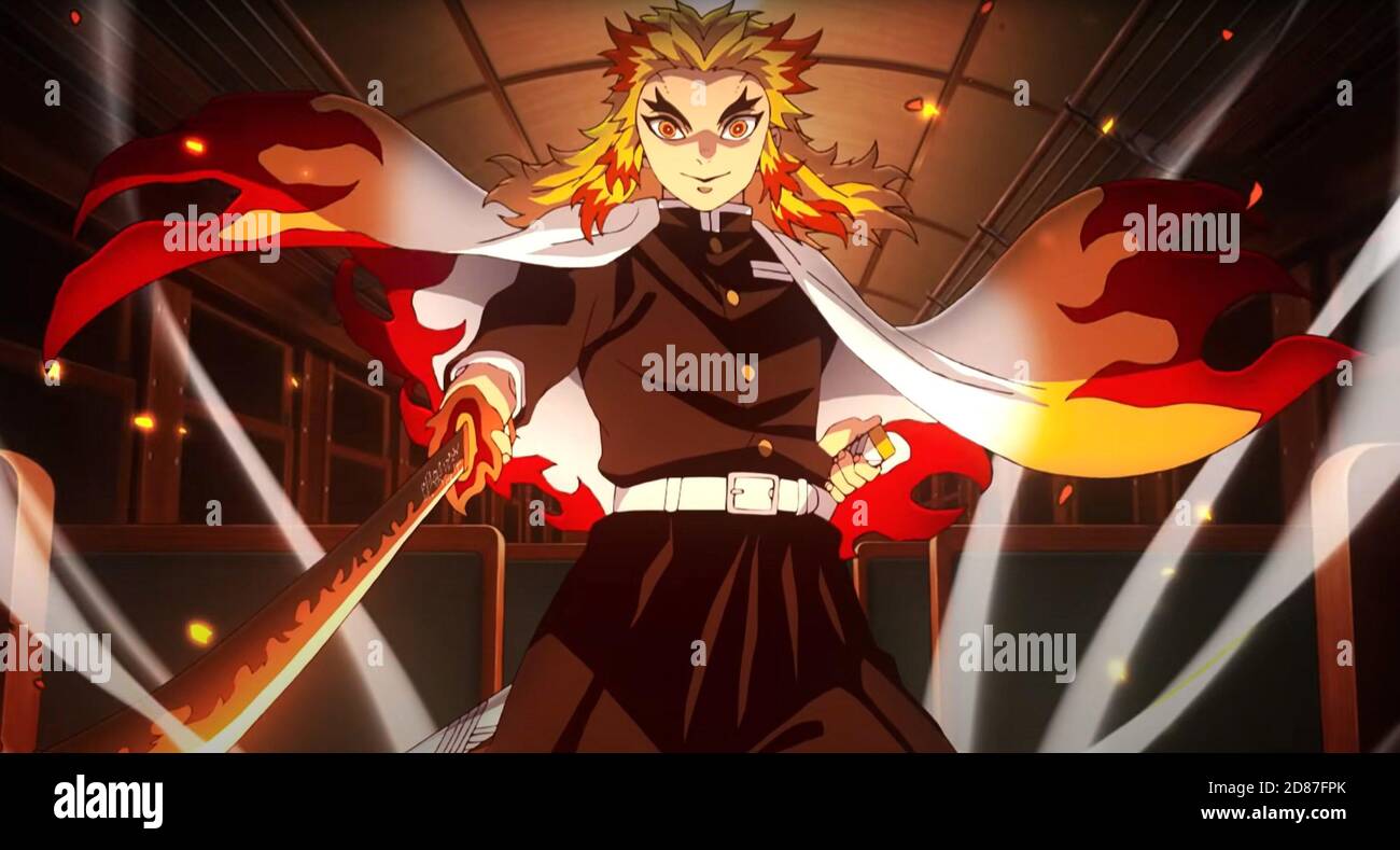 DEMON SLAYER THE MOVIE: MUGEN TRAIN, (aka KIMETSU NO YAIBA: MUGEN  RESSHA-HEN), Tanjiro Kamado, 2020. © Aniplex / Courtesy Everett Collection  Stock Photo - Alamy