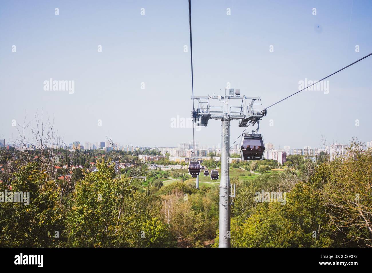 Gärten der Welt, Seilbahn, Berlin Stockfotografie Alamy