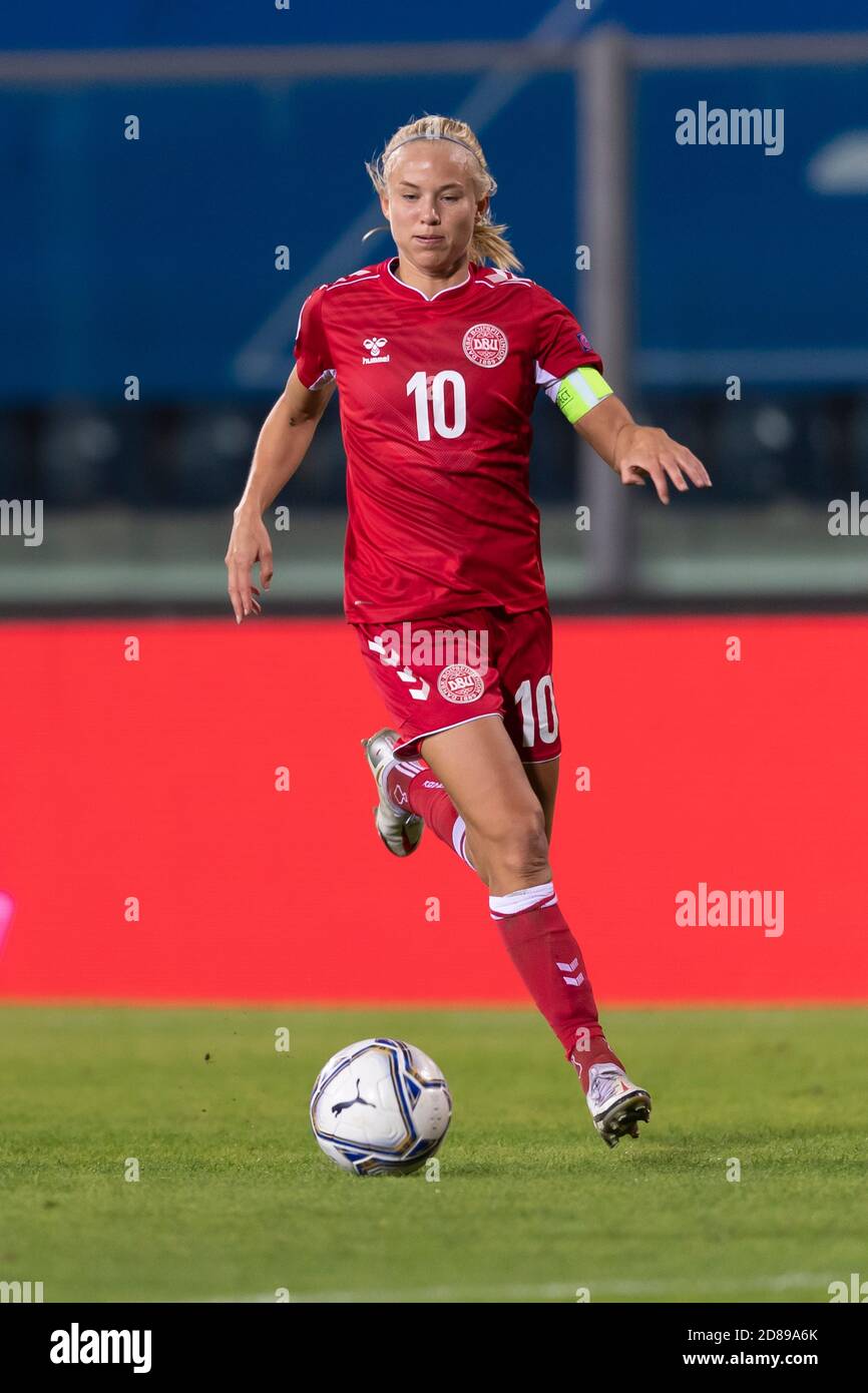 Pernille Harder (Dänemark) beim UEFA-Qualifikationsspiel "Women s Euro 2022 England" zwischen Italien 1-3 Dänemark im Carlo Castellani Stadium am 27. Oktober 2020 in Empoli, Italien. (Foto von Maurizio Borsari/AFLO) Stockfoto