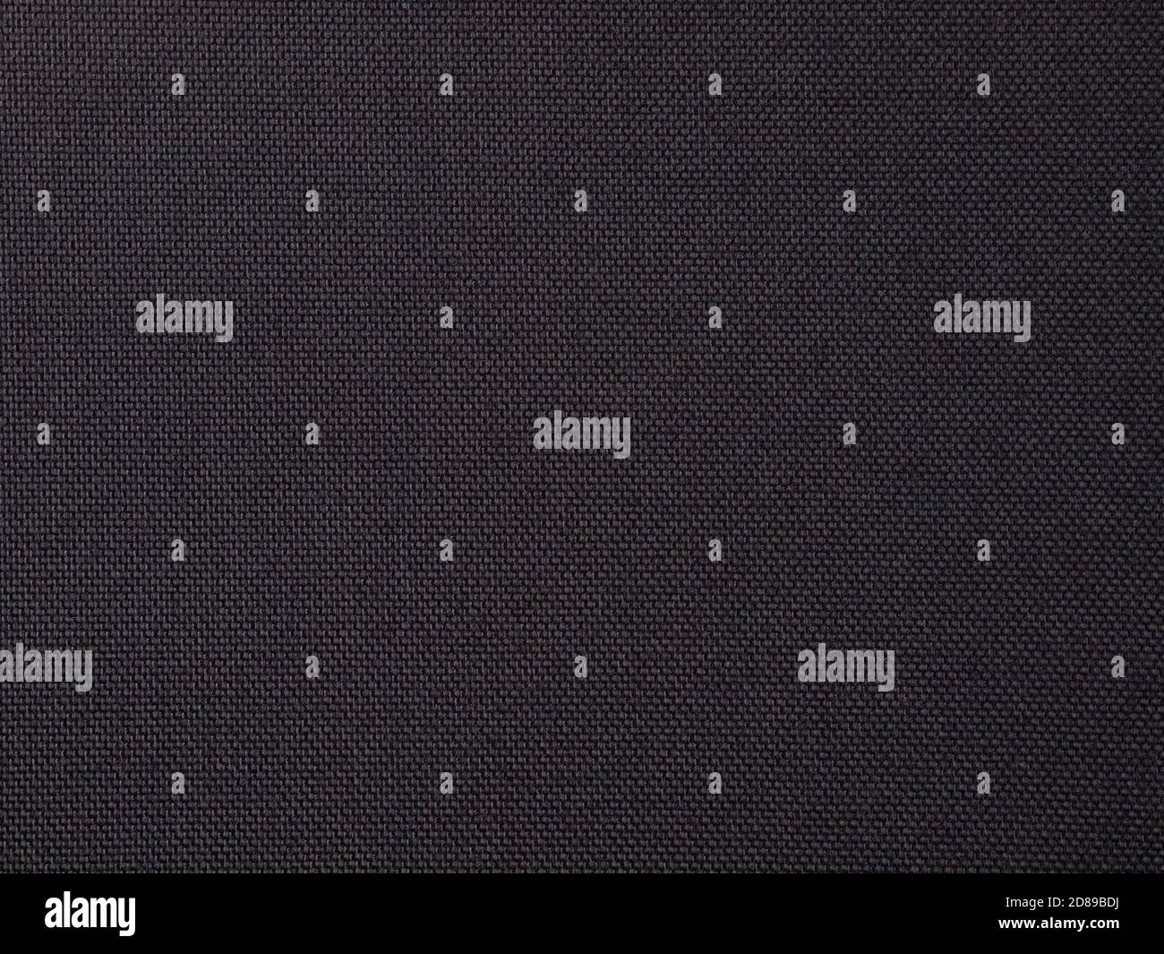 Schwarz Synthetik Stoff Textur Hintergrund Muster Stockfoto