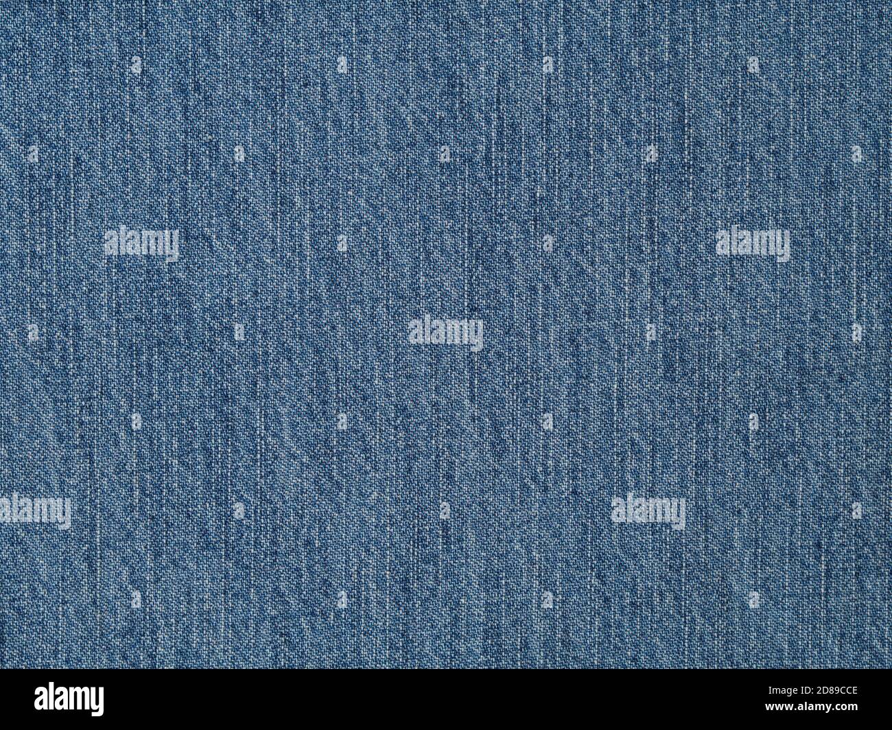 Leichte Denim Stoff Stoff Stoff Oberflächenstruktur, Jeans Hintergrund Stockfoto