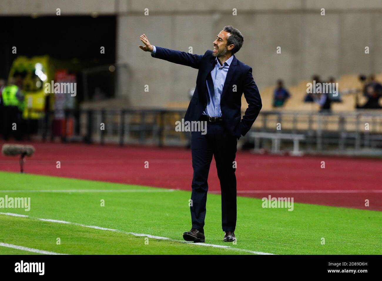 Jorge Vilda, Cheftrainer Spaniens während der UEFA Women's Euro 2022, Qualifying Football match zwischen Spanien und Tschechien am 23. Oktober 2020 A C Stockfoto