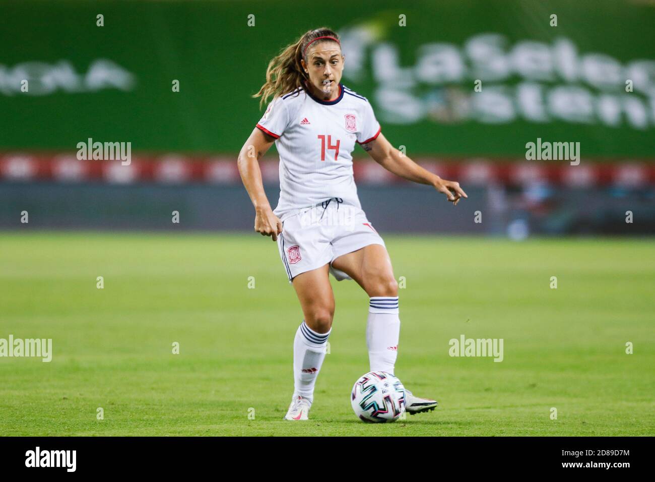 Alexia von Spanien während der UEFA Women's Euro 2022, Qualifying Fußballspiel zwischen Spanien und der Tschechischen Republik am 23. Oktober 2020 in La Cartuja Olym C Stockfoto