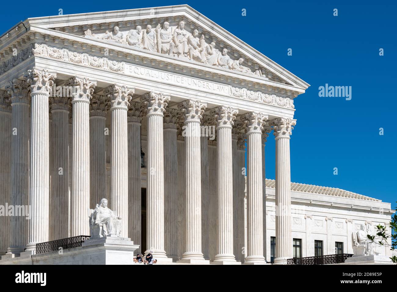 SCOTUS, der Oberste Gerichtshof der Vereinigten Staaten in Washington, DC, USA. Stockfoto