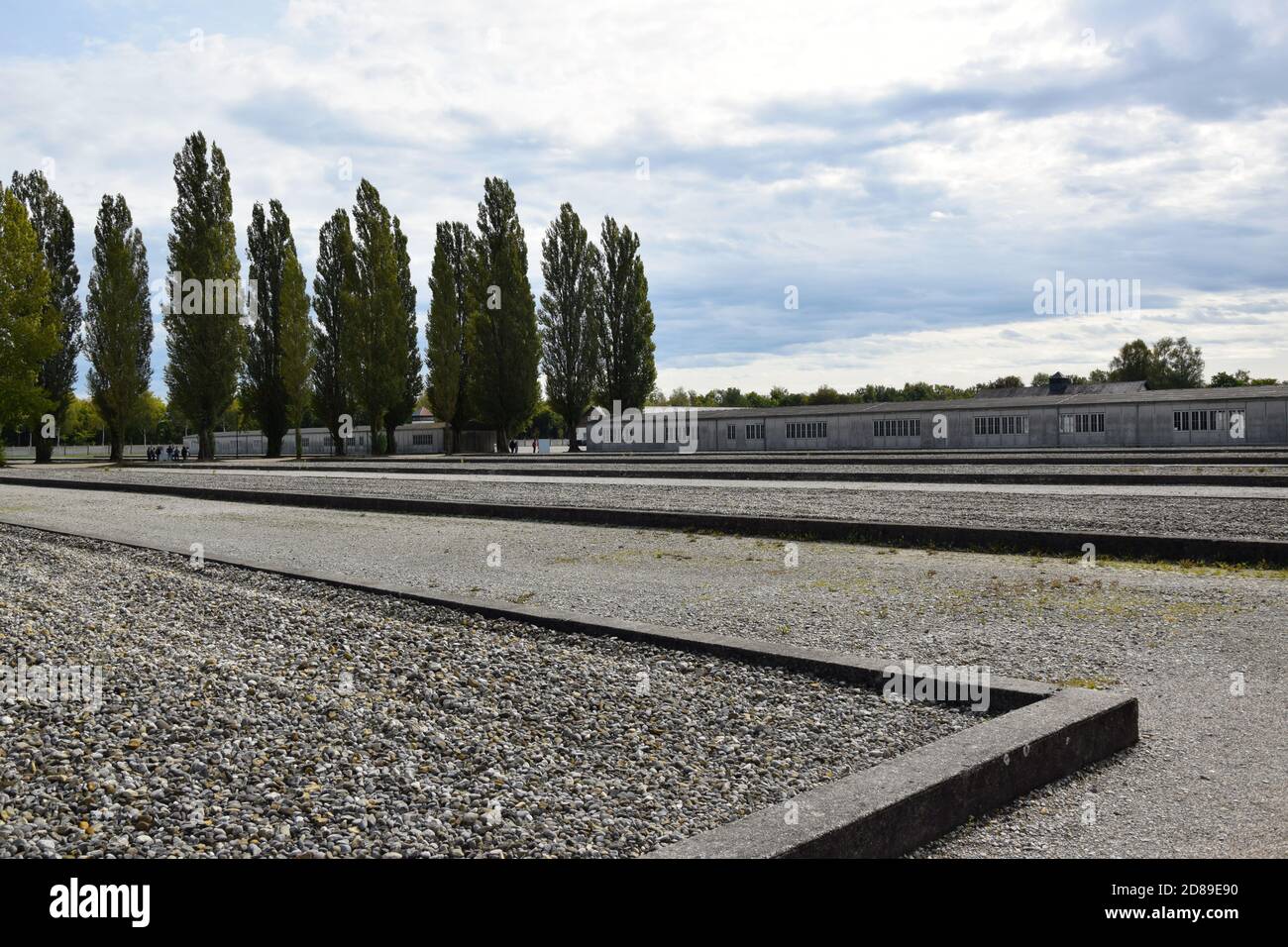 Kaserne des KZ Dachau Konzentrationslager der Nazis in Dachau