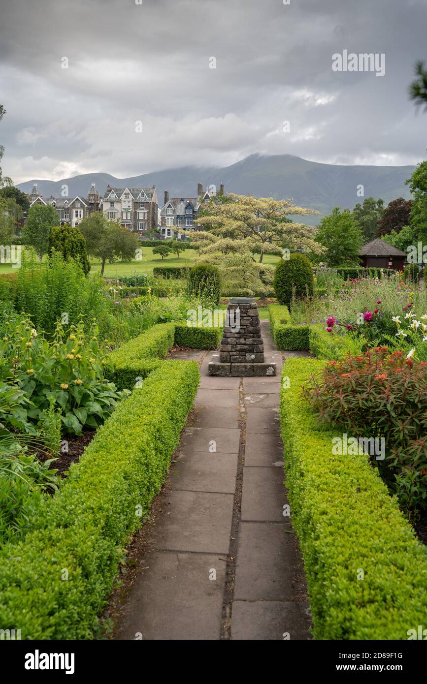 Hope Park in Keswick Stockfoto