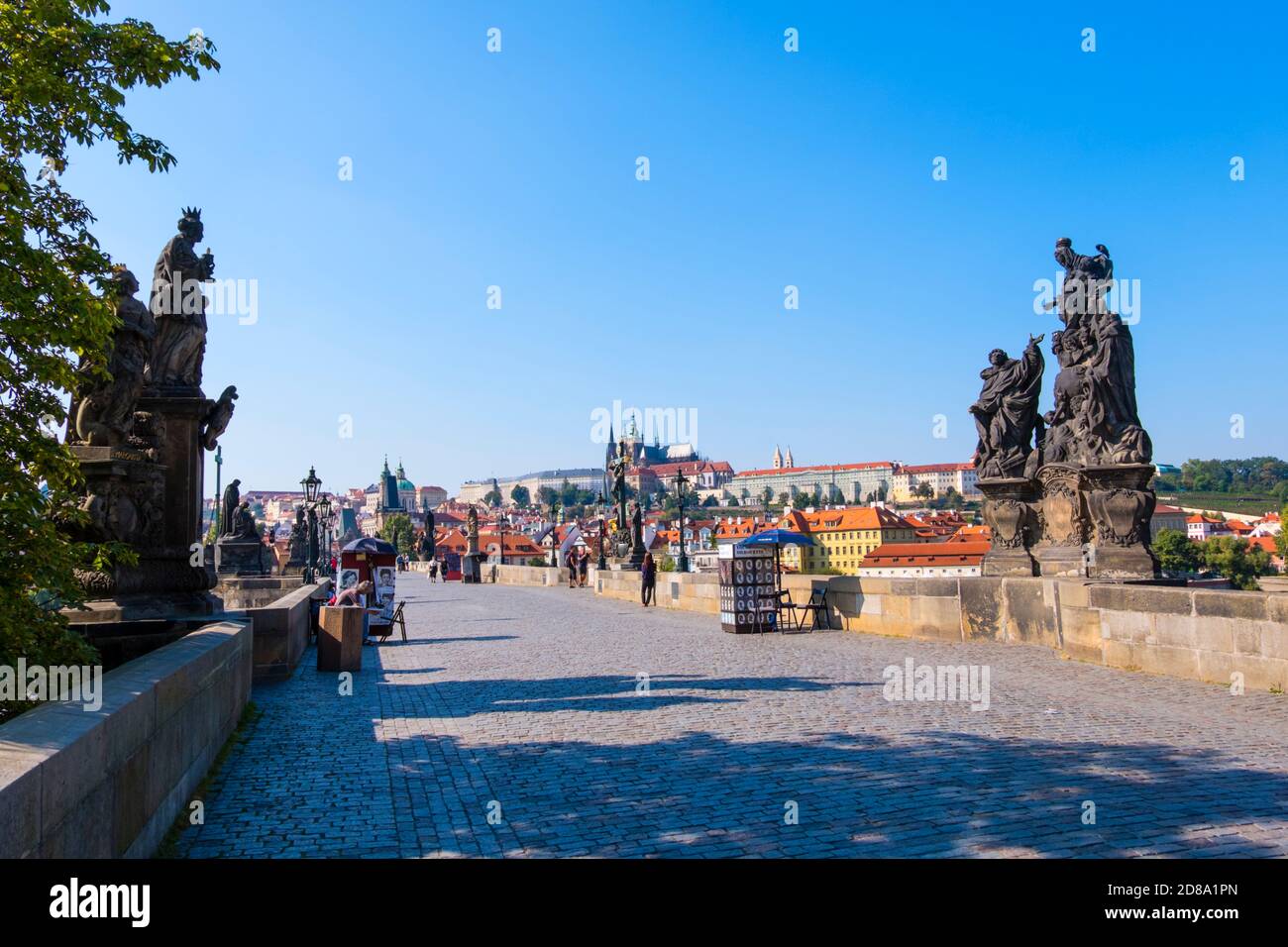Die meisten Karluv, Karlsbrücke, Prag, Tschechische Republik Stockfoto