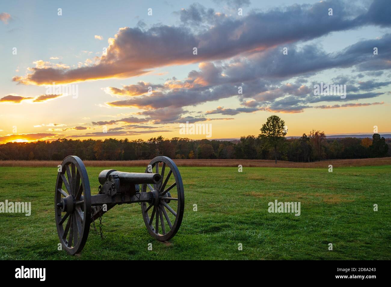 Manassas National Battlefield Park Stockfoto