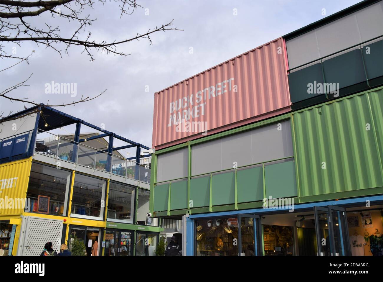 Buck Street Market, Camden, London Stockfoto