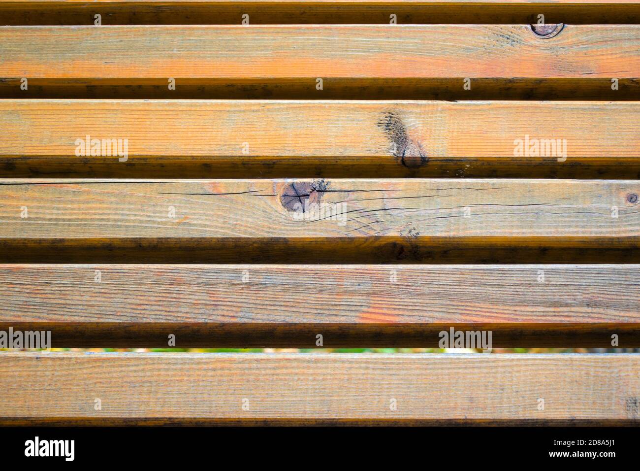 Holzmaterial Hintergrund und Textur, Muster des Holzes. Horizontale Linien. Stockfoto