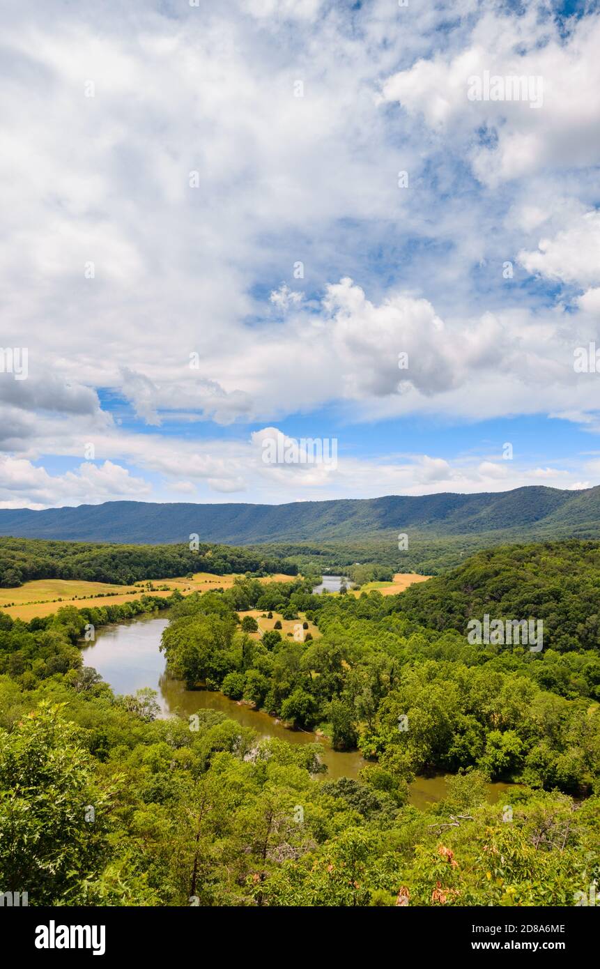 Shenandoah River State Park Stockfoto