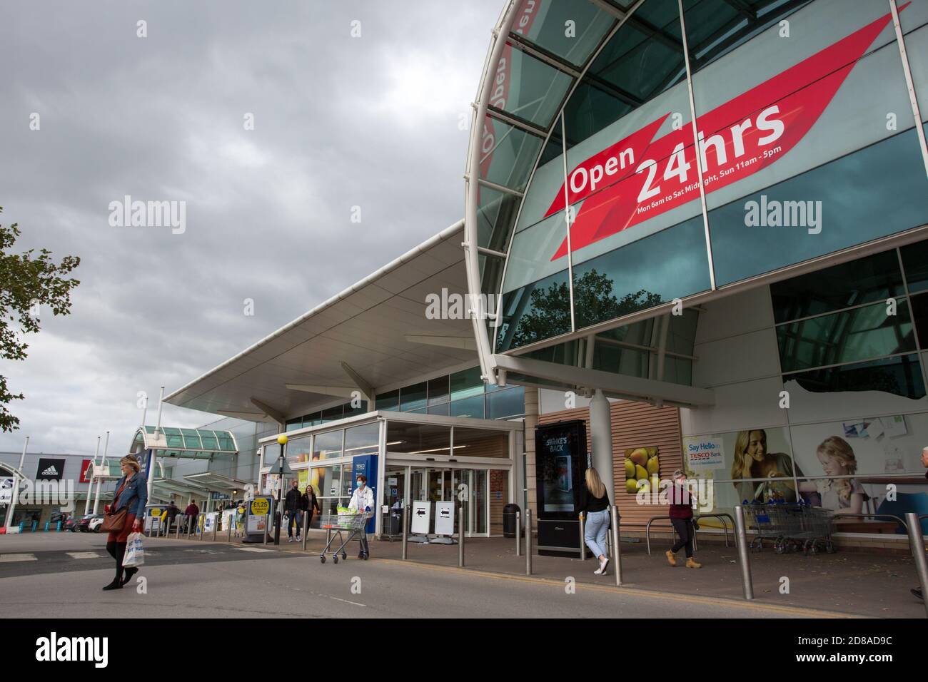 Woodfields Retail Park, Bury. Stockfoto