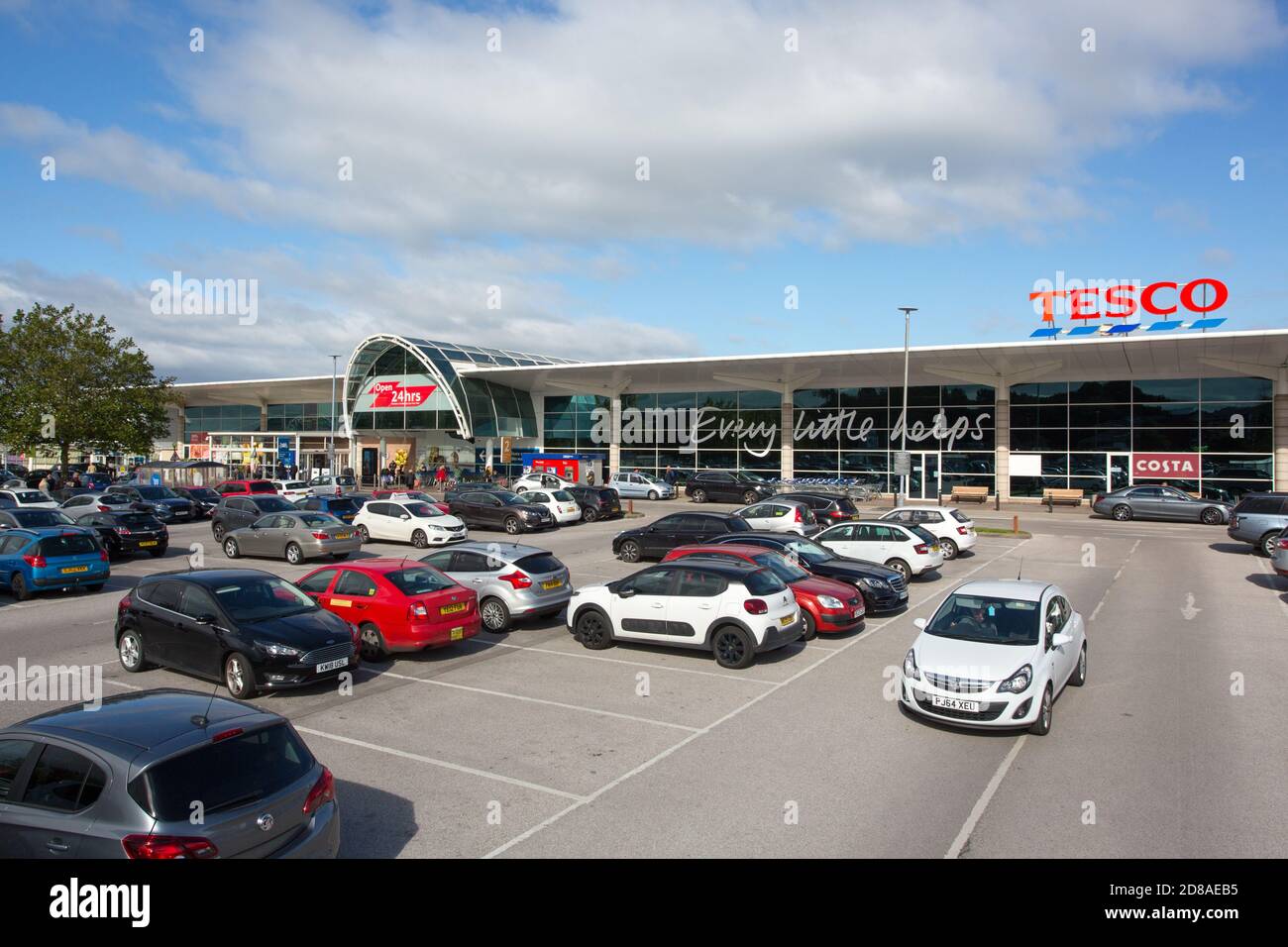 Woodfields Retail Park, Bury. Stockfoto