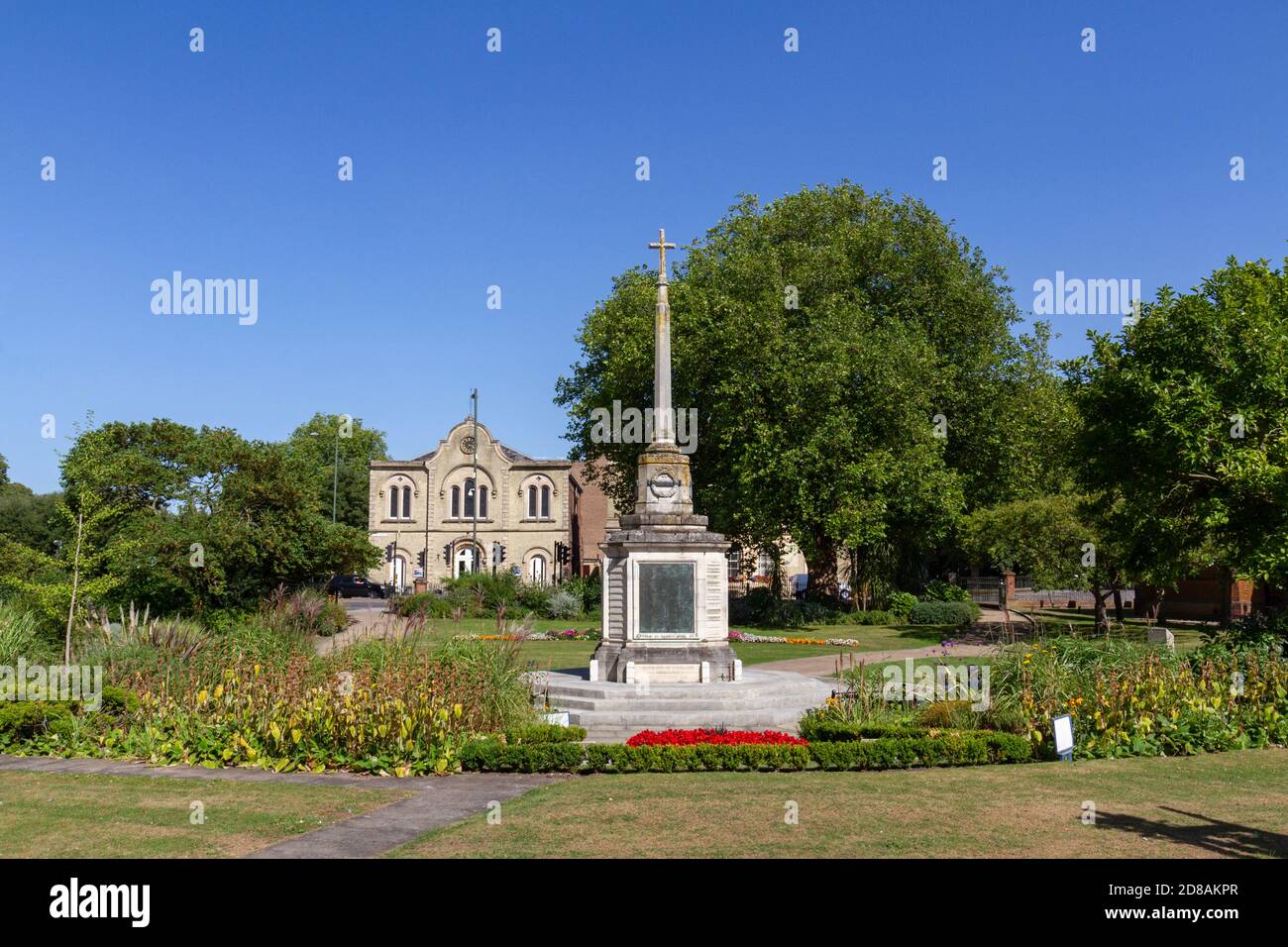 Kings Lynn war Memorial in Memorial Gardens, King's Lynn, Norfolk, England. Stockfoto