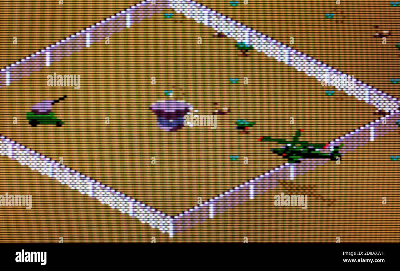 Desert Strike - Atari Lynx Videospiel - nur für redaktionelle Verwendung Stockfoto