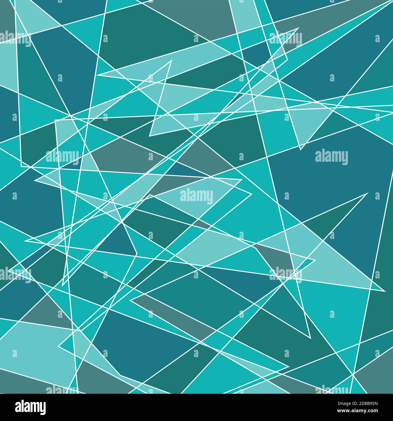 Grün geometrische stilisierte Hintergrund Glas Stock Vektor