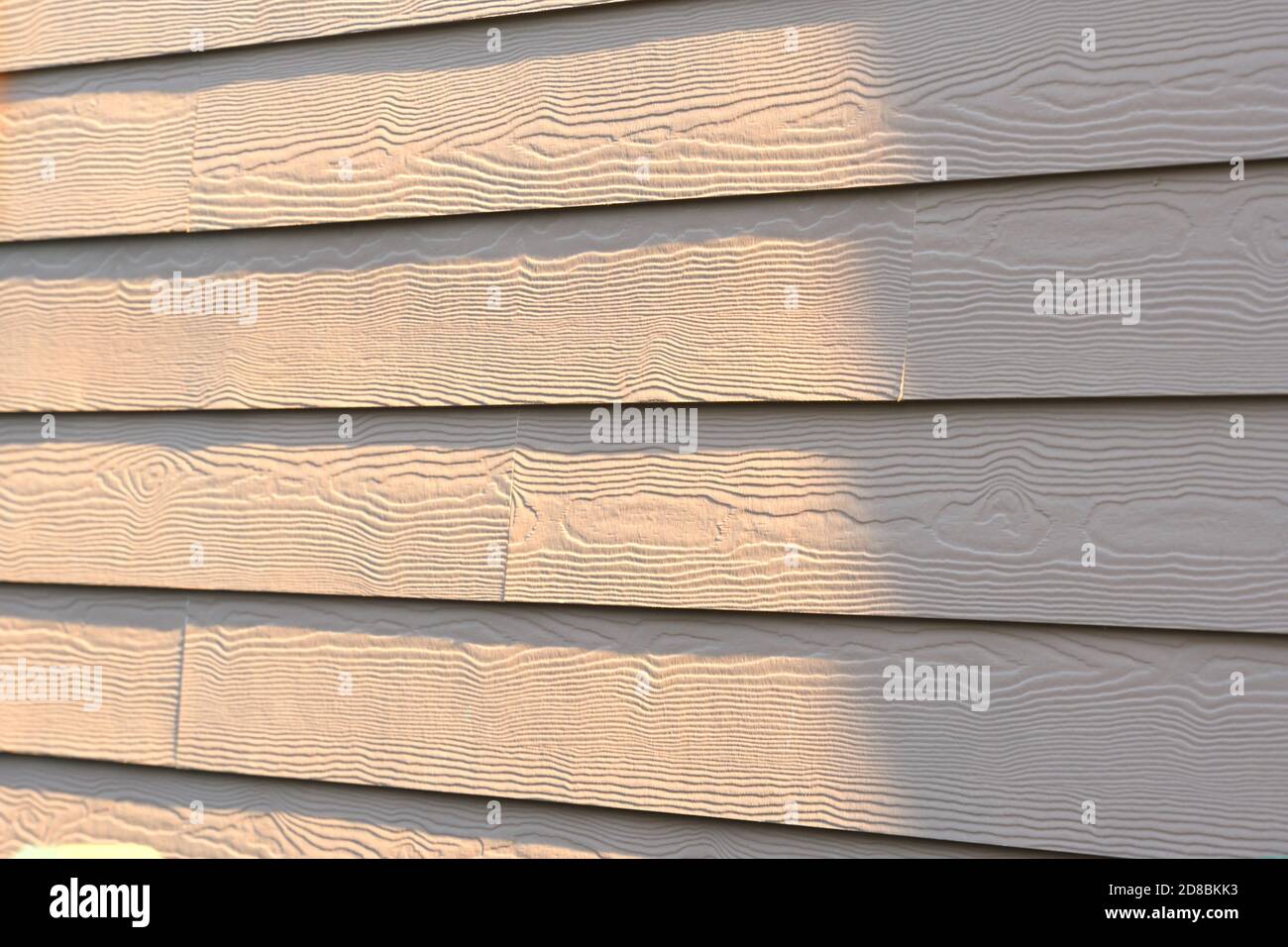 Cerber Fiber Cement Siding Stockfoto