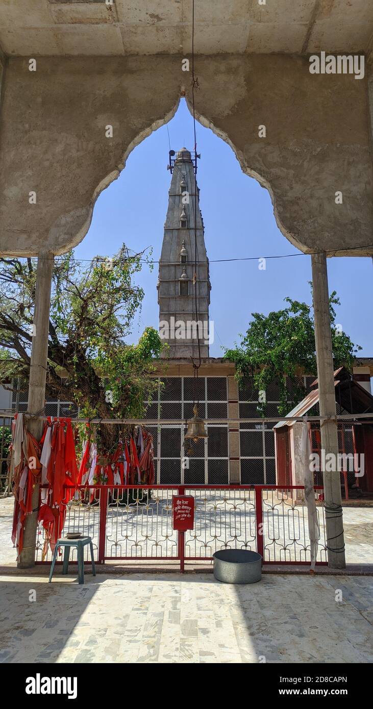 21. Oktober 2020 : Reengus, Jaipur, Indien / Tempel von balaji Sikar in der Nähe von Jaipur. Stockfoto