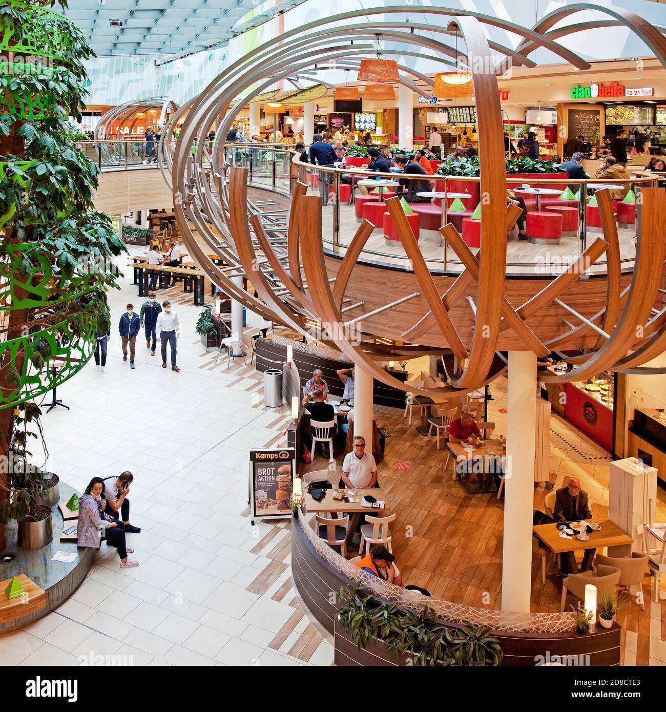 Einkaufszentrum Skyline Plaza, Deutschland, Hessen, Frankfurt am Main Stockfoto