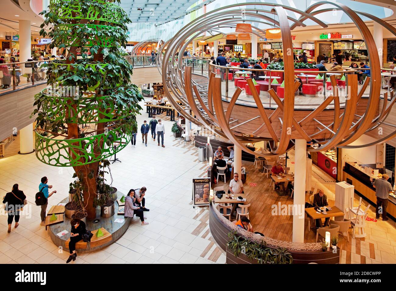 Einkaufszentrum Skyline Plaza, Deutschland, Hessen, Frankfurt am Main Stockfoto