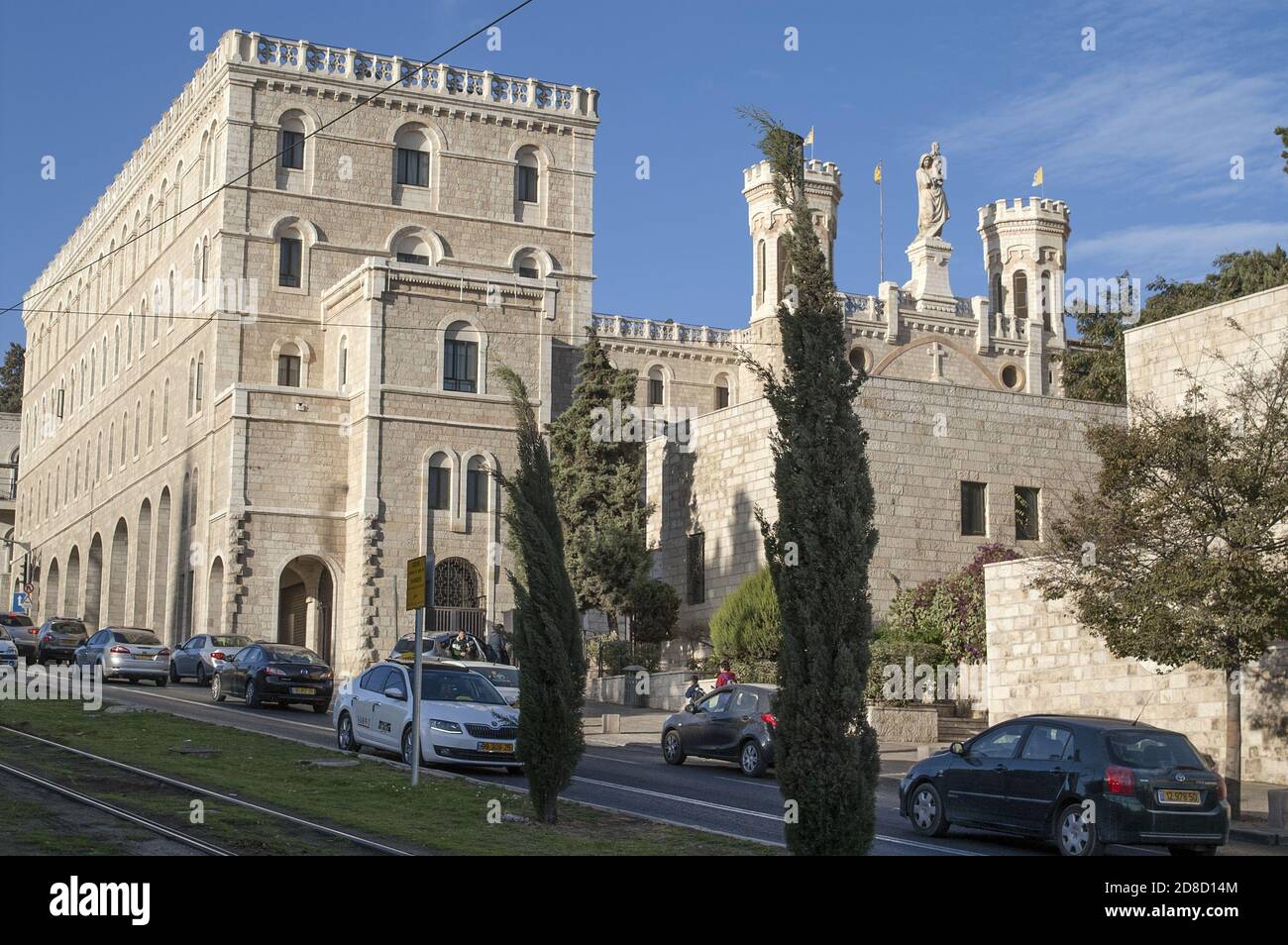 ירושלים, Jerusalem, القدس, Jerozolima, Israel, Izrael, ישראל; Päpstliches Institut Notre Dame of Jerusalem Centre Stockfoto