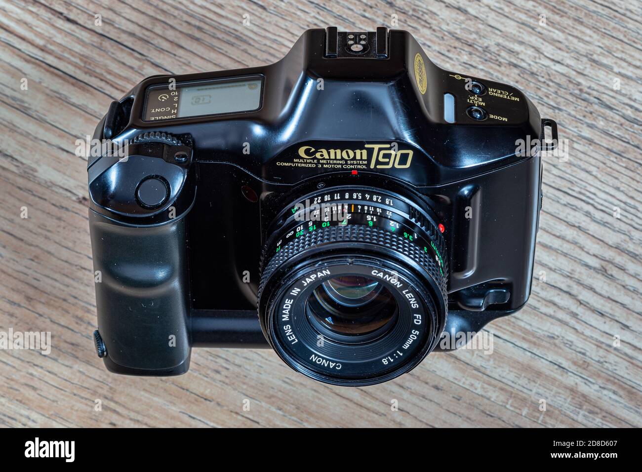 Klassische Canon SLR-Kamera Stockfoto