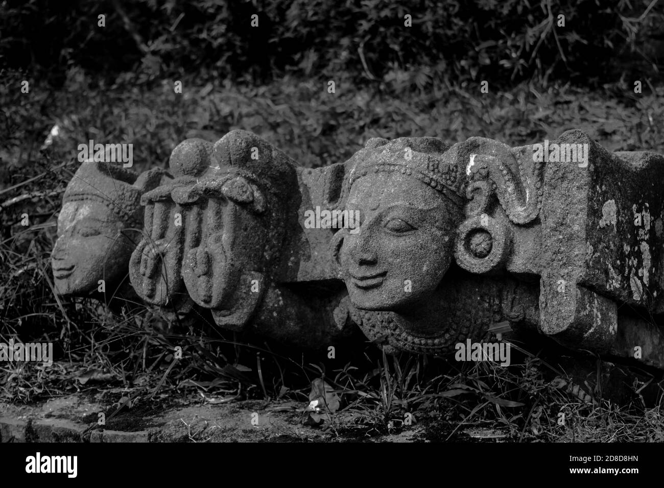 Deopahar Ruinen, die archäologische Stätte Deopahar befindet sich in Numaligarh, Golaghat Bezirk, Assam Stockfoto