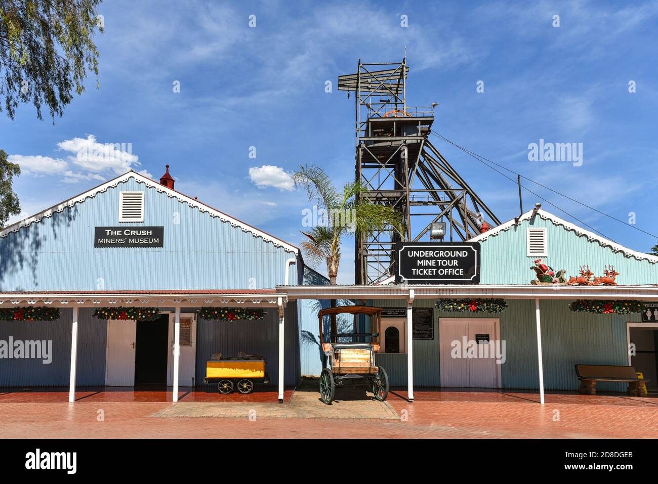 Gold Reef City Theme Park, Johannesburg, Südafrika am 30th. Dezember 2019 Stockfoto