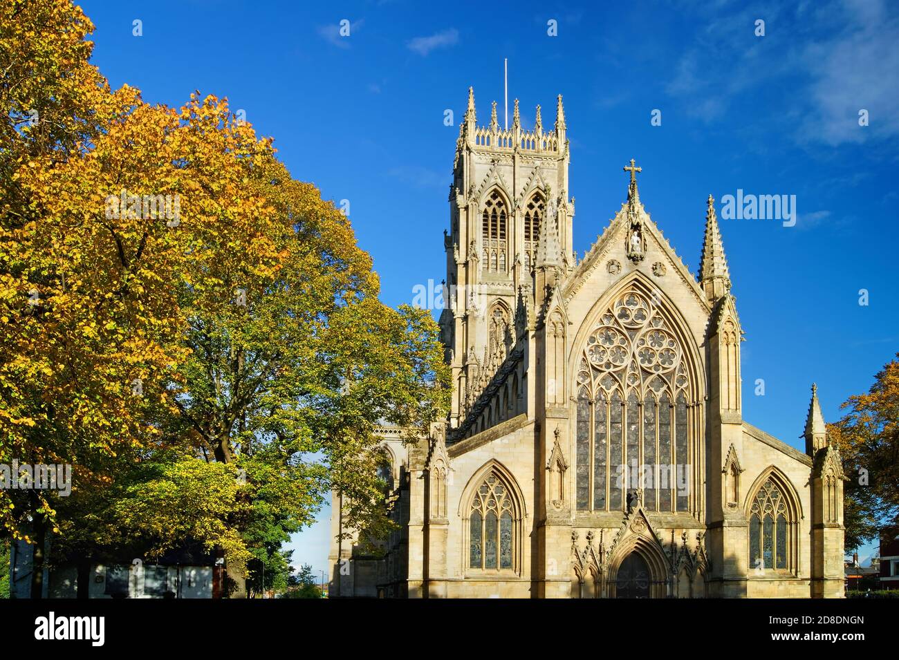 Großbritannien, South Yorkshire, Doncaster, St. George's Church. Stockfoto