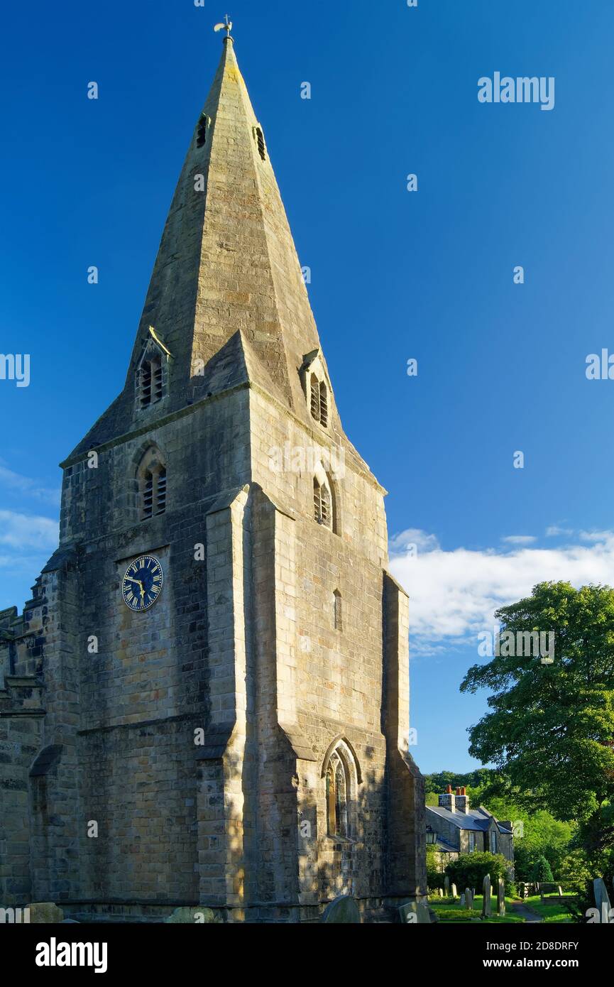 Großbritannien, Derbyshire, Peak District, Hope, St. Peter's Church Stockfoto