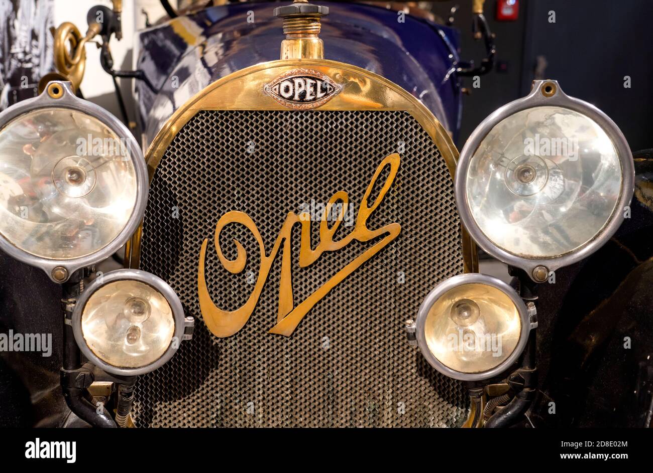 Opel Oldtimer, deutscher Automobilhersteller Opel, 1930er Jahre, PS.SPEICHER Museum, Einbeck, Niedersachsen, Deutschland, Europa Stockfoto