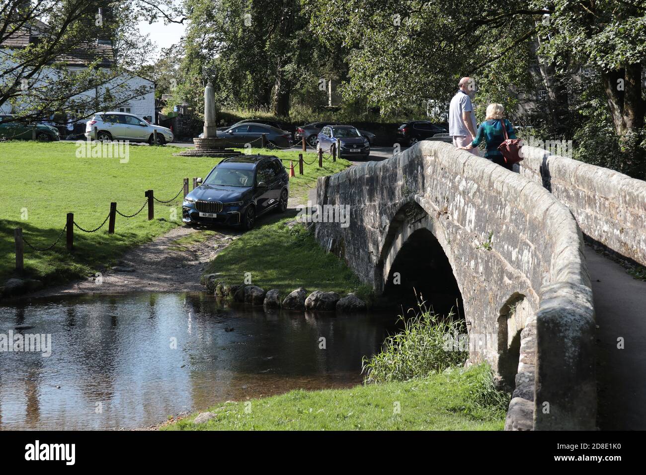 Linton in Craven, Nr Grassington in den Yorkshire Dales, Großbritannien Stockfoto