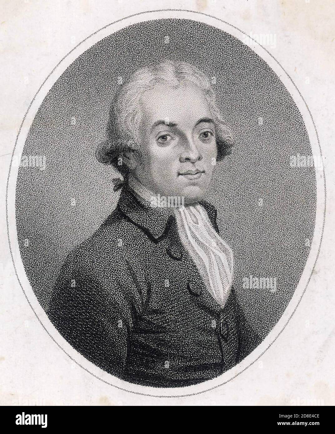MAXIMILIEN ROBESPIERRE (1758-1794) Französisch Rechtsanwalt und führende Figur in der Französische Revolution Stockfoto