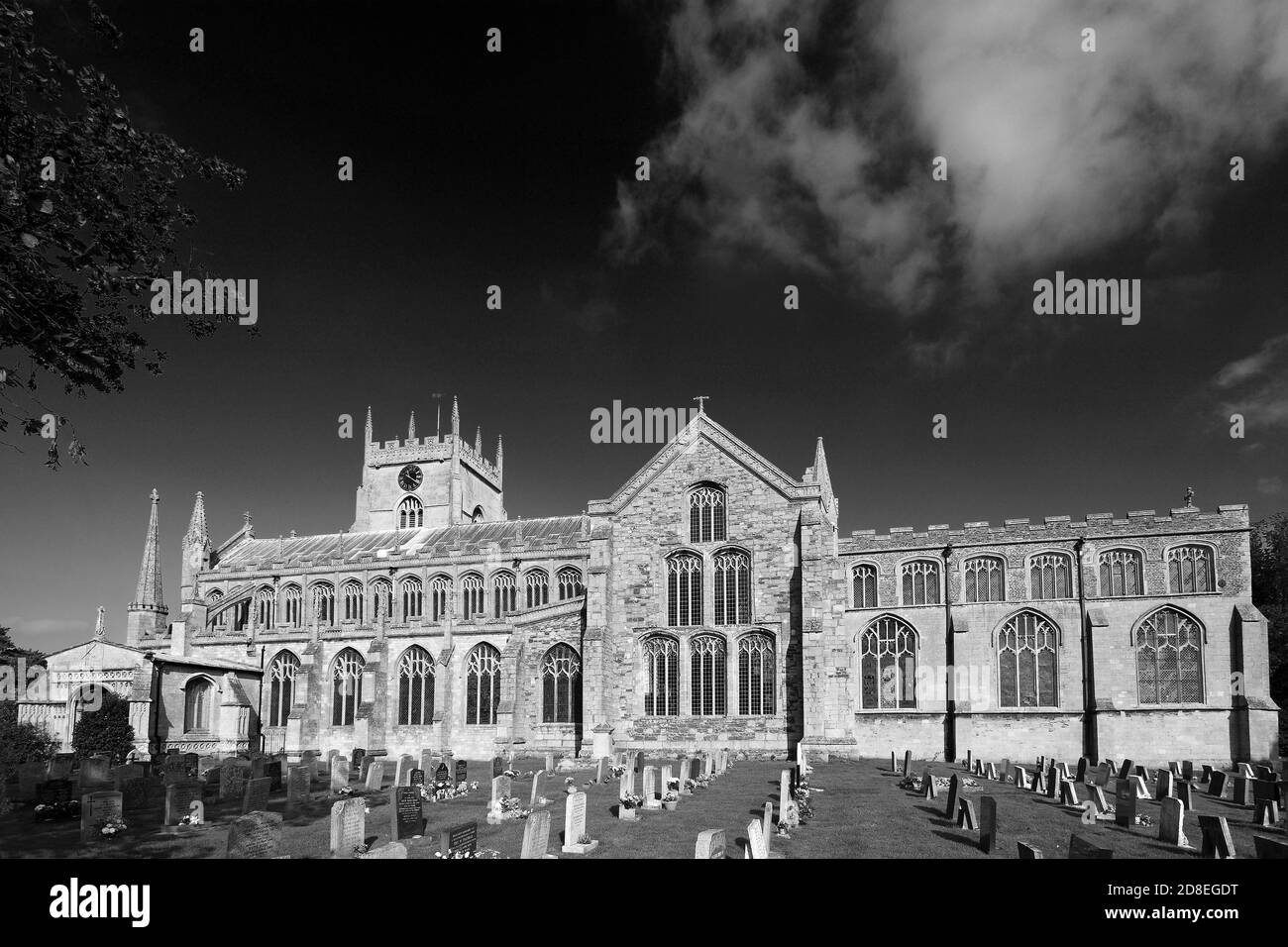 Die Kirche von St. Clement, Terrington St Clement Dorf, Norfolk, England, Großbritannien Stockfoto