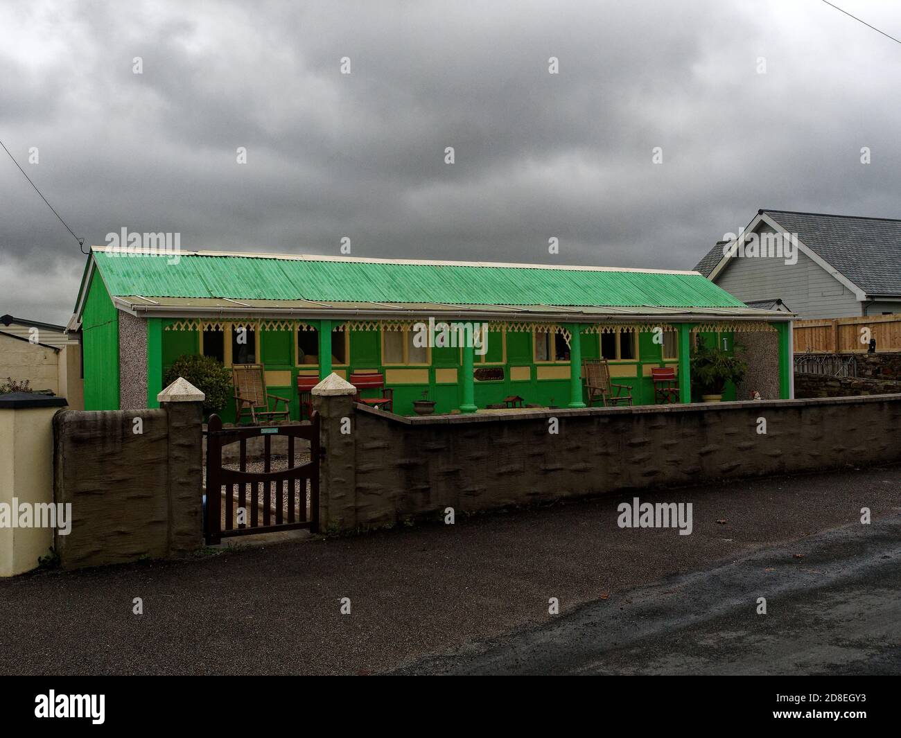 Luxulyan, Cornwall, 29. Oktober 2020. Dorf in der Nähe von St Austell und Bodmin. Das Hotel liegt in einem Bergbau-Weltkulturerbe und neben dem L.. Stockfoto