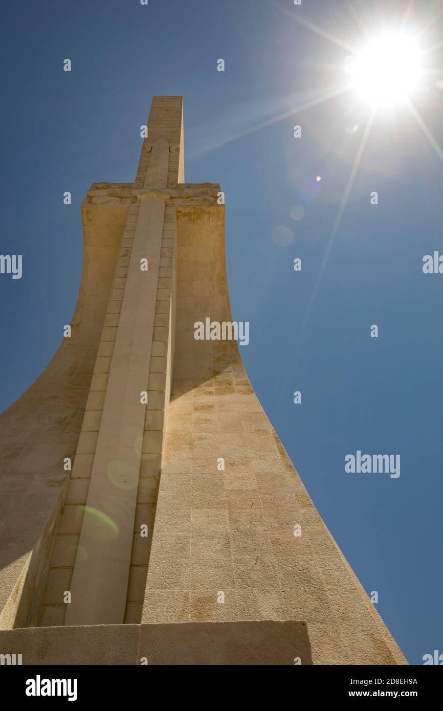 Denkmal der Entdeckungen (Padrão dos Descobrimentos) in Lissabon, Portugal, Europa. Stockfoto