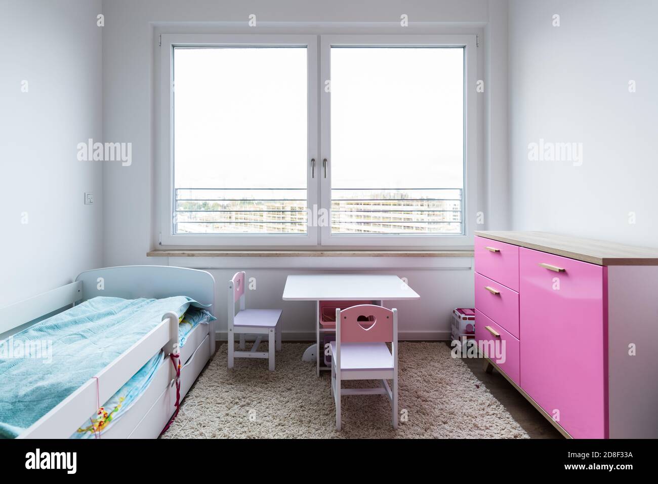 Kinderzimmer Wohnmöbel. Haus Eigentum Innere Innen Stockfoto