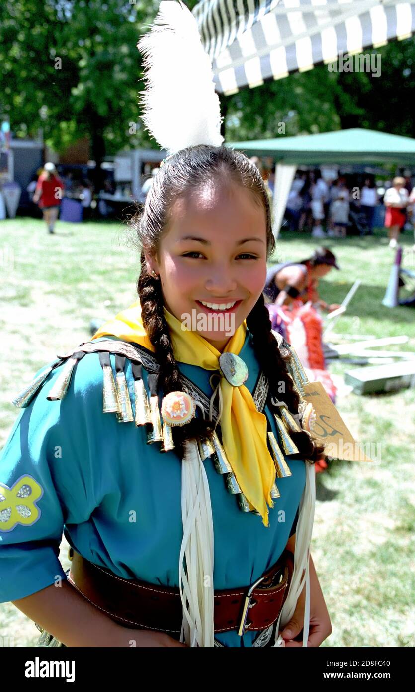 American Indian Chippewa Tribal Pow Wow - Port Huron M Ichigan Stockfoto