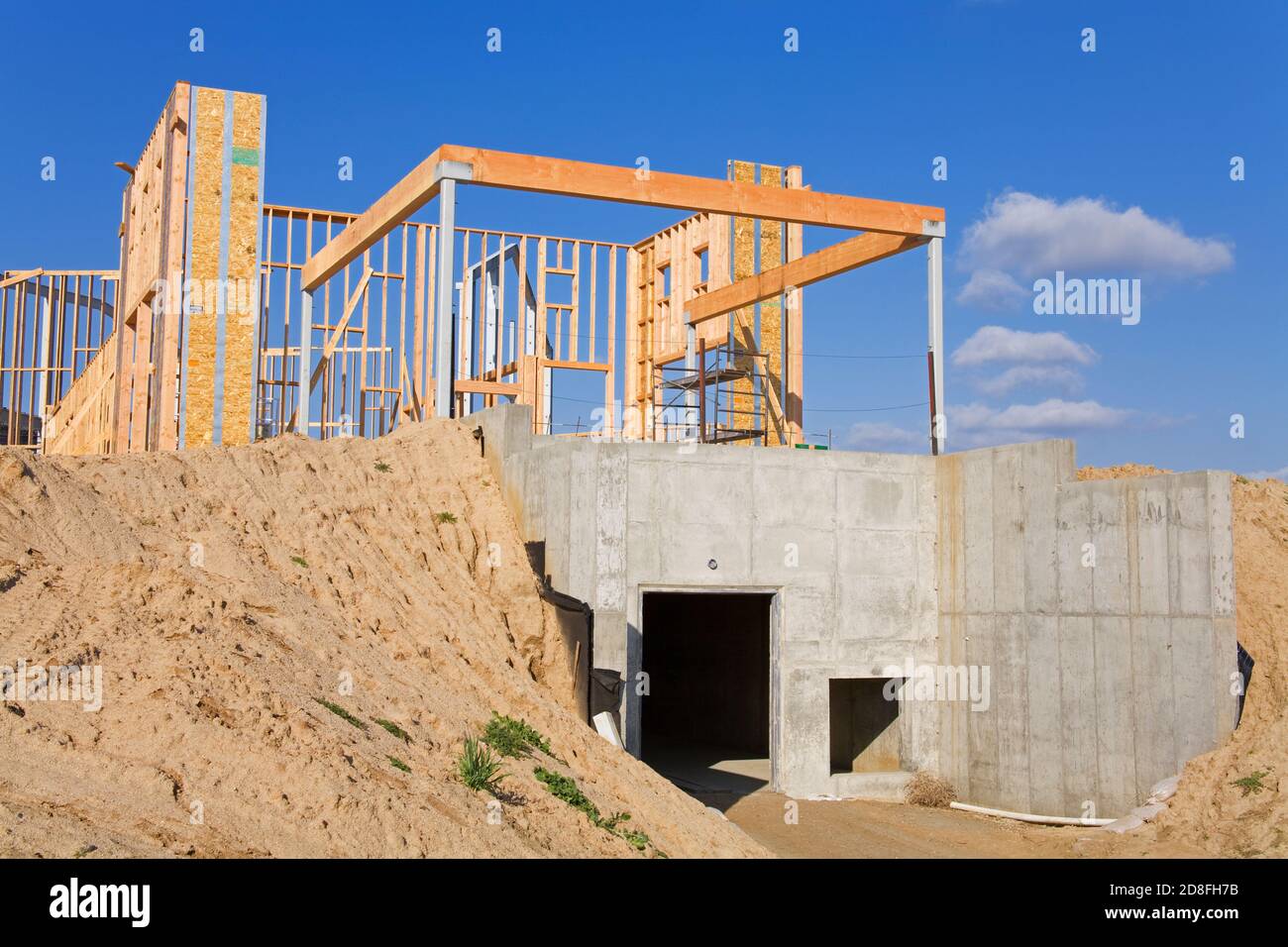 Weingut Bau, Temecula Valley, Süd-Kalifornien, USA Stockfoto