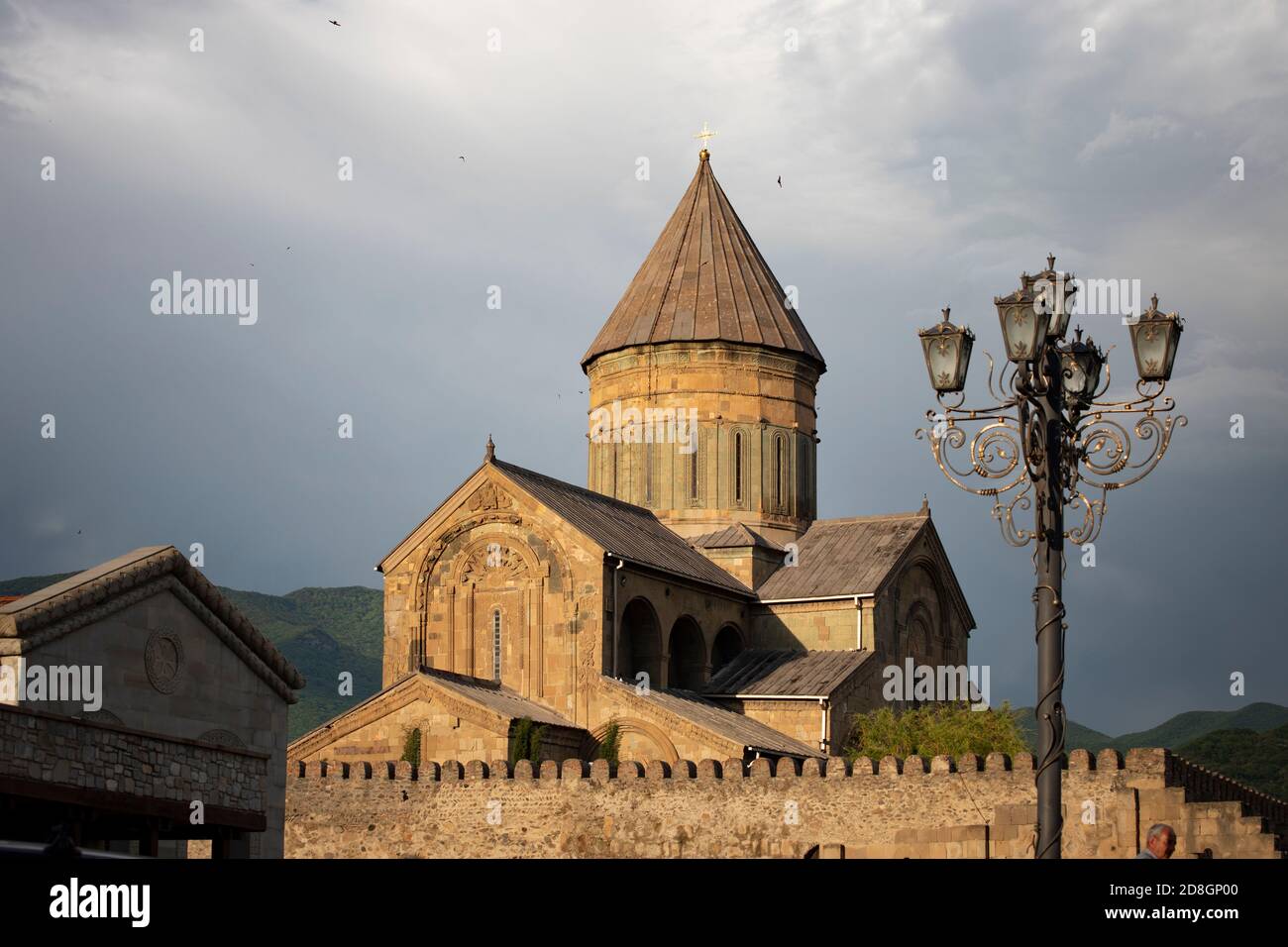 Kathedrale Von Svetizchoweli - Mzcheta, Georgien, Kaukasus, Europa Stockfoto
