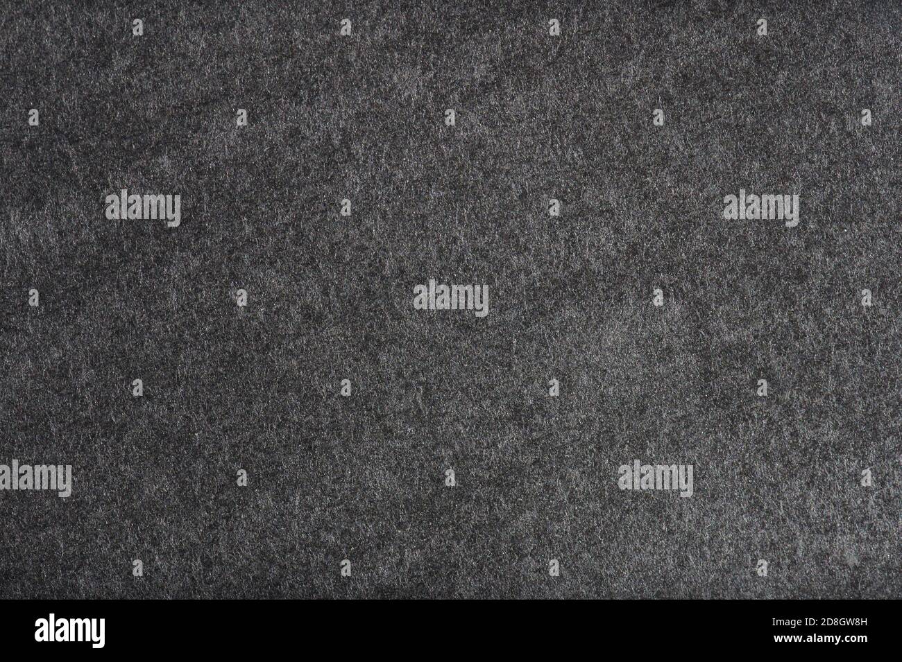 Grobes schwarzes Papier Textur Hintergrund Makro Nahaufnahme Stockfoto